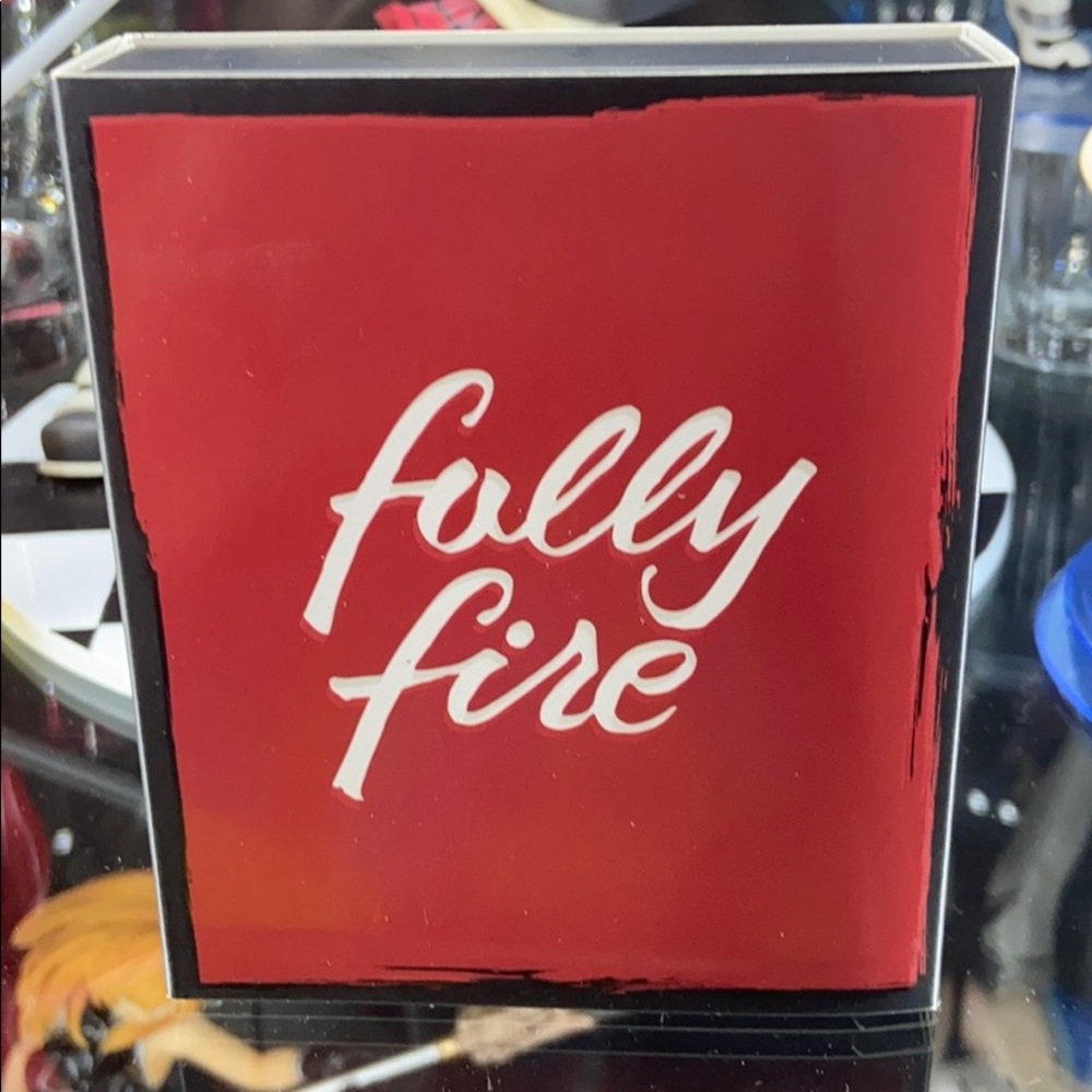 NEW folly fire lipstick trio